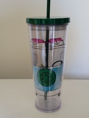 Starbucks VW Surfer Bus 24 Ounce Tumbler W/lid